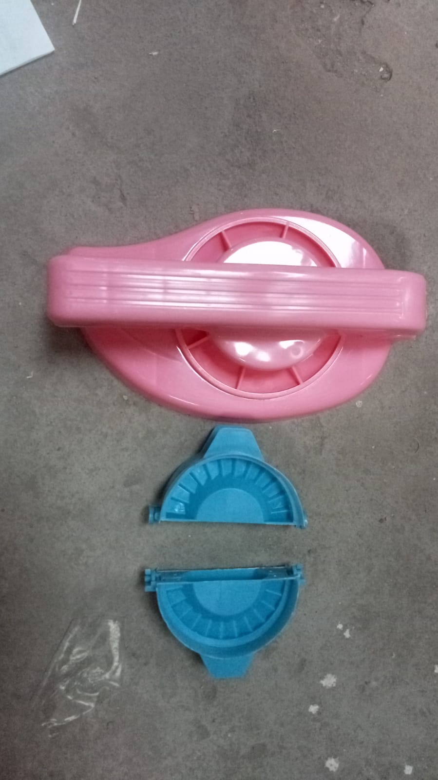 7014 Puri Press & Dough Press Set Dumpling Dough Press Pastry Maker Mould Mold & Puri Press Maker High Quality Kitchen Product Use For Gujiya Making ( 3 Pcs Set ) 7014 Puri Press & Dough Press Set Dumpling Dough Press Pastry Maker Mould Mold & Puri Press Maker High Quality Kitchen Product Use For Gujiya Making ( 3 Pcs Set )